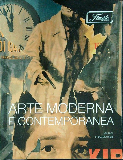 Arte moderna e contemporanea 11 marzo 2008