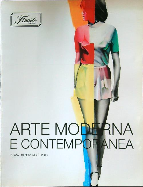 Arte moderna e contemporanea 13 novembre 2008 - copertina