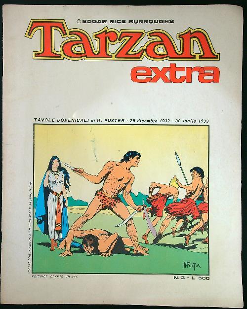Tarzan Extra n. 3 - Edgar Rice Burroughs - copertina