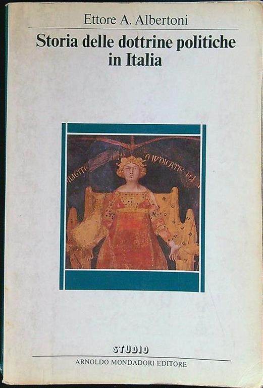 Storia delle dottrine politiche in Italia - Ettore A. Albertoni - copertina