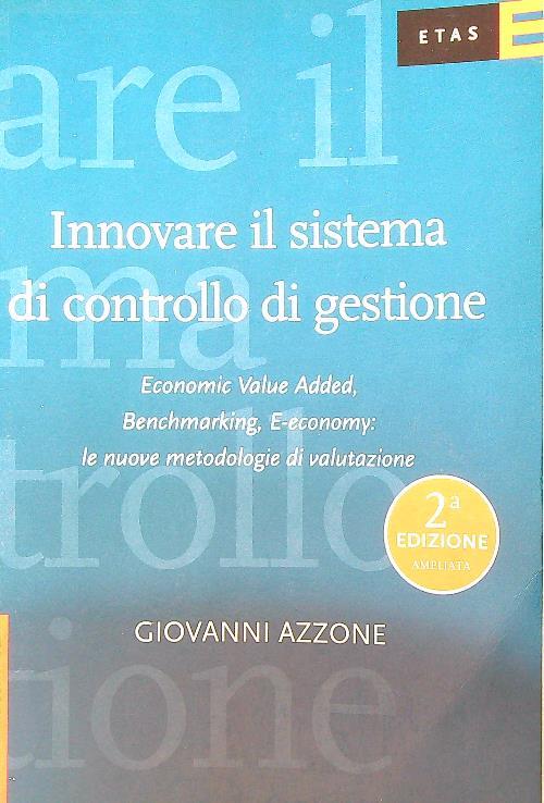 Innovare il sistema di controllo di gestione