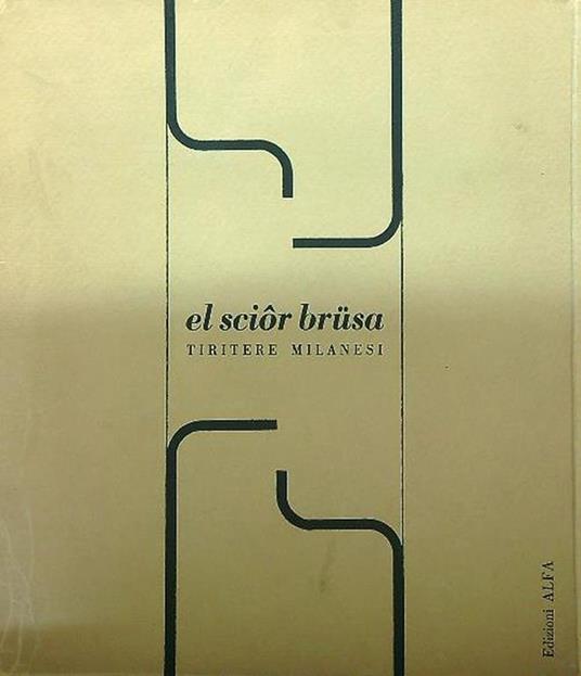 El scior brusa tiritere milanesi 33 giri - copertina