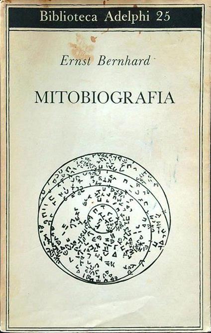 Mitobiografia - Ernst Bernhard - copertina