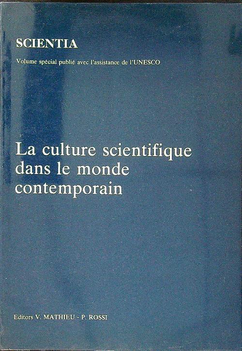 La culture scientifique dans le monde contemporain