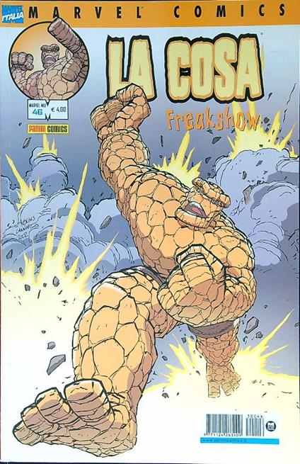 La Cosa: freakshow - copertina