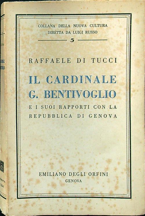 Il cardinale G. Bentivoglio