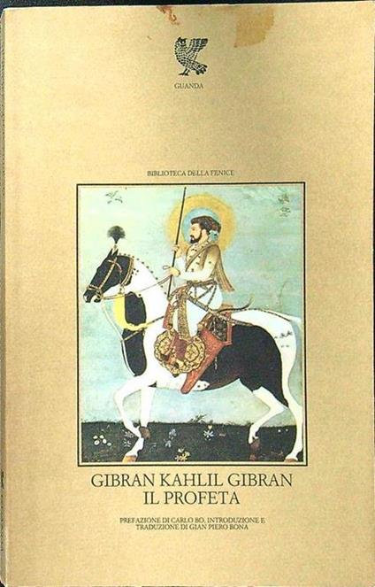 Il profeta - Kahlil Gibran - copertina