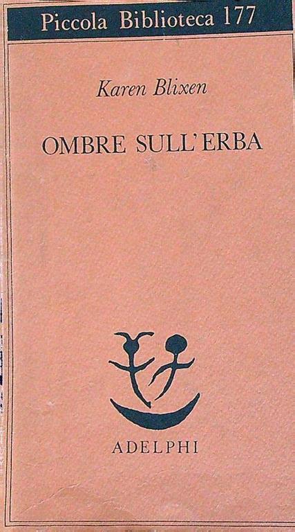 Ombre sull'erba - Karen Blixen - copertina