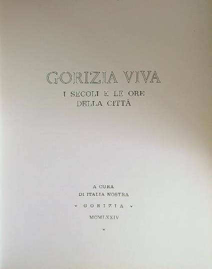Gorizia viva - copertina