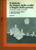 Il dialetto da lingua della realtà a lingua della poesia