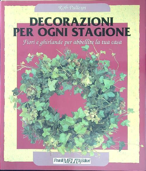 Decorazioni per ogni stagione - copertina