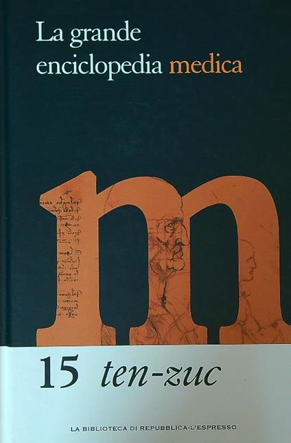 La grande enciclopedia medica. 15vv - copertina