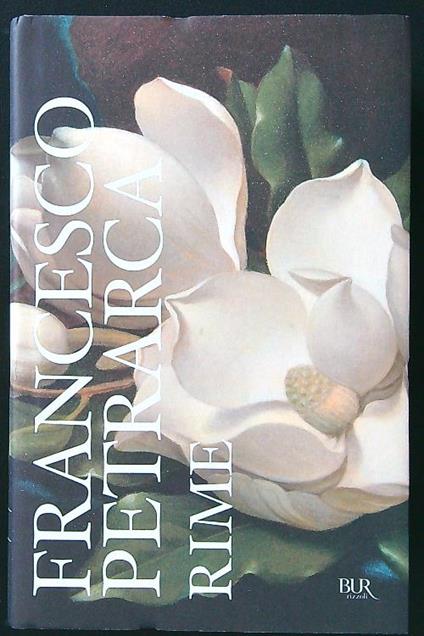 Rime - Francesco Petrarca - copertina