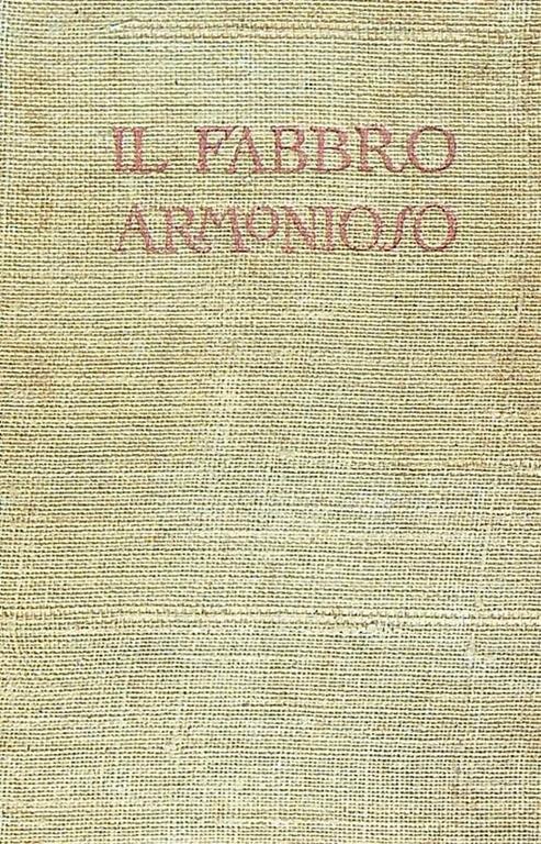 Il fabbro armonioso - Angiolo Silvio Novaro - copertina