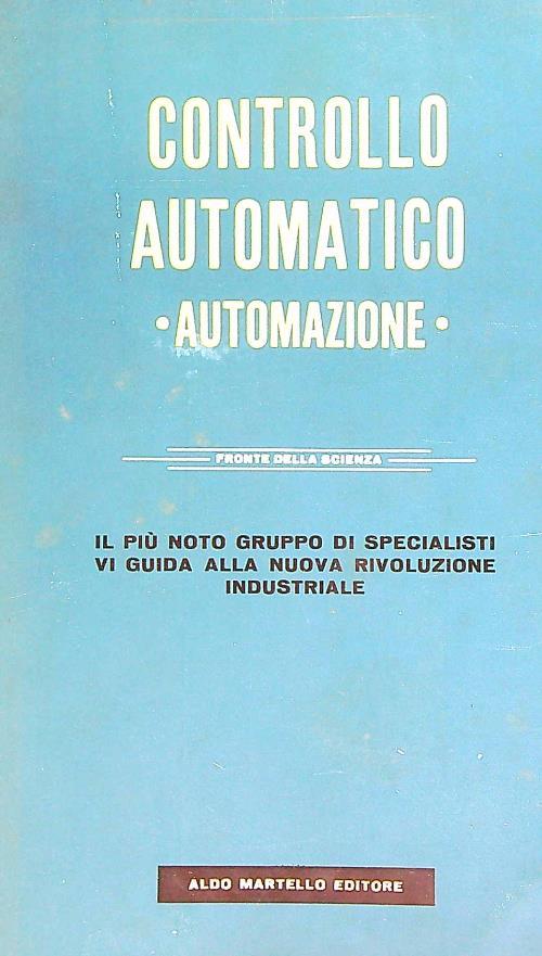 Controllo automatico. Automazione