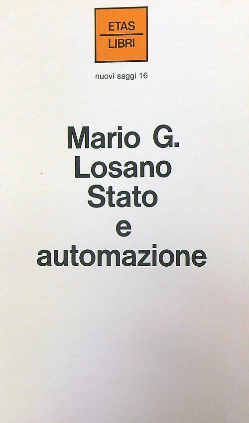 Stato e automazione