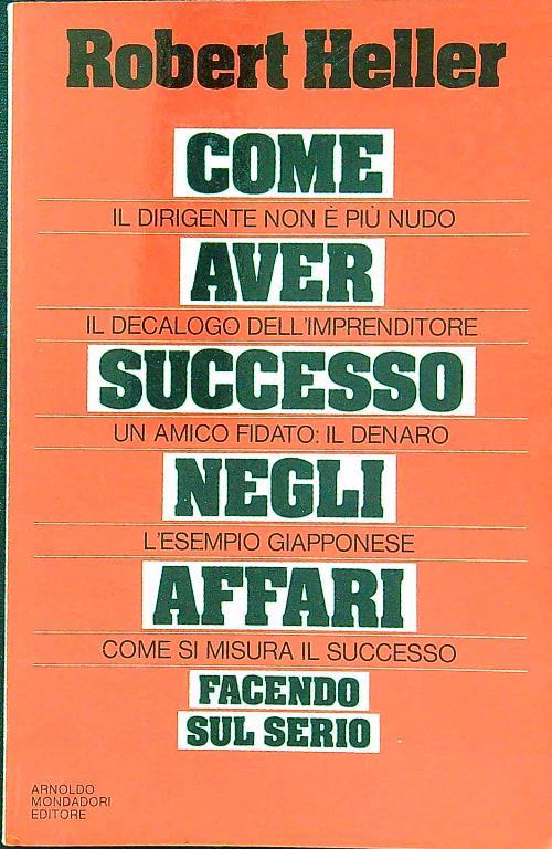 Come avere successo negli affari
