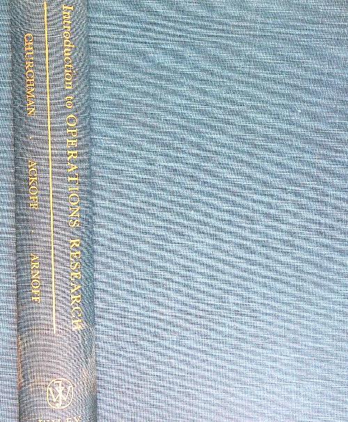 Introduction to Operation Research