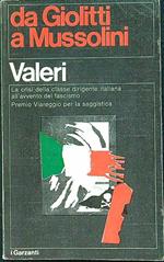 Da Giolitti a Mussolini