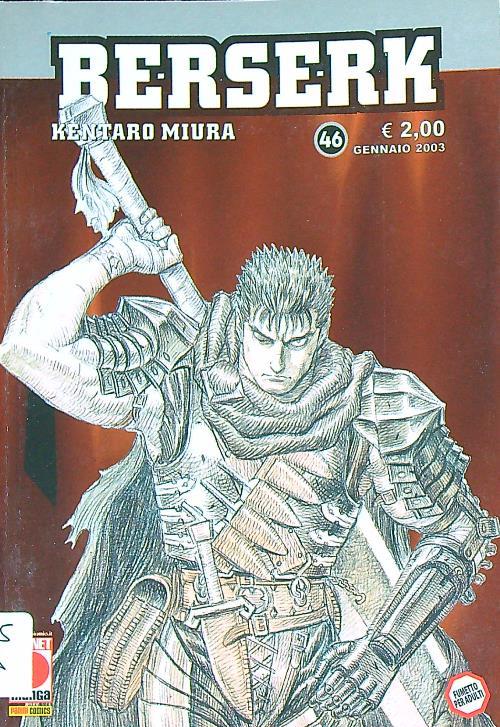 Berserk 46/gennaio 2003 - Kentaro Miura - copertina