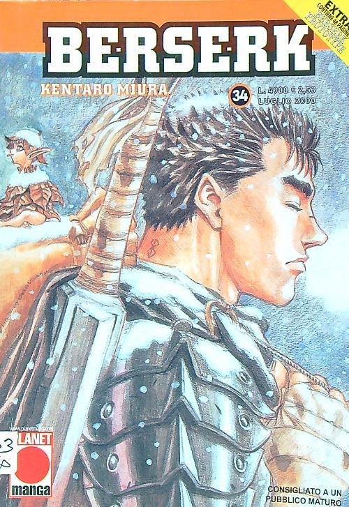 Berserk 34/luglio 2000 - Kentaro Miura - copertina