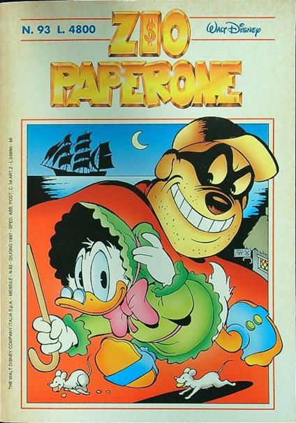 Zio Paperone 93 giugno 1997 - copertina