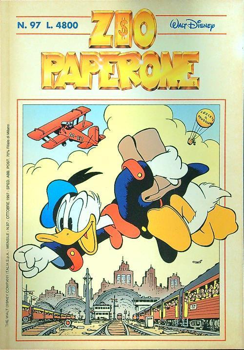 Zio Paperone 97 ottobre 1997 - copertina