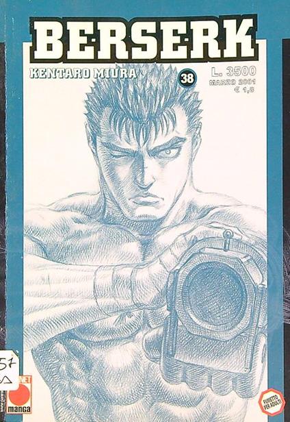Berserk 38/marzo 2001 - Kentaro Miura - copertina