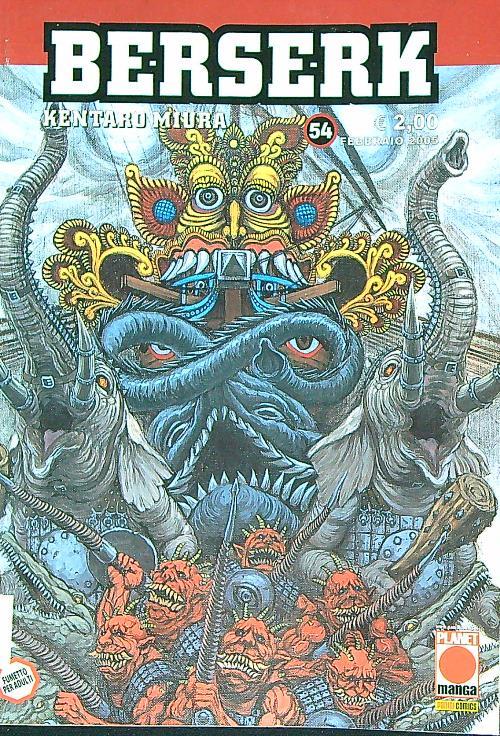 Berserk 54/febbraio 2005 - Kentaro Miura - copertina