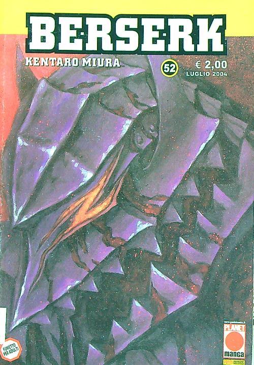 Berserk  52/luglio 2004 - Kentaro Miura - copertina