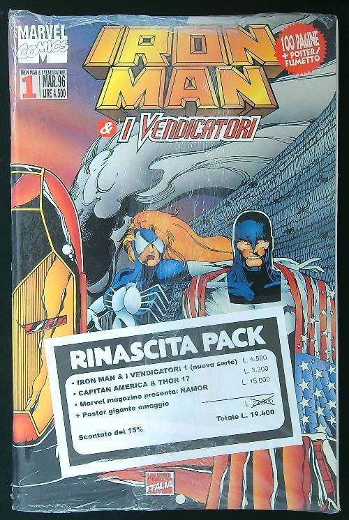 Rinascita Pack 3 vv. + poster - copertina