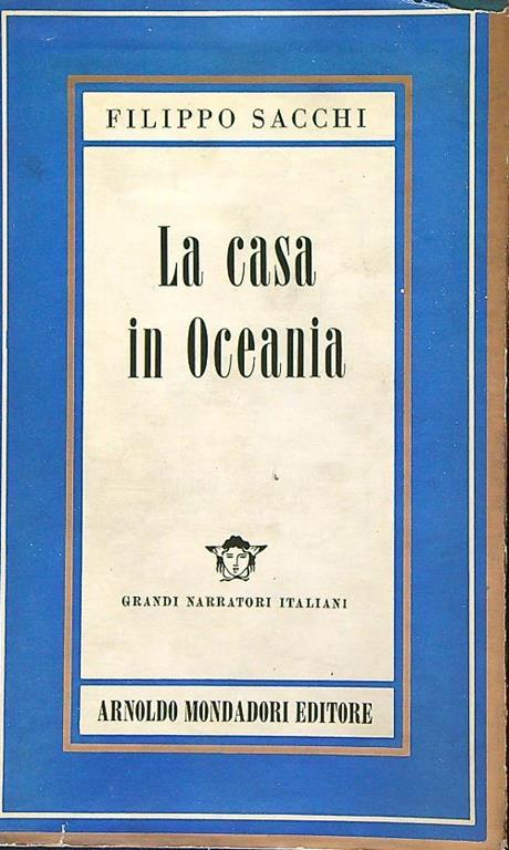 La casa in Oceania - Filippo Sacchi - copertina