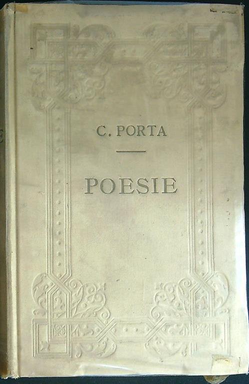 Poesie - Carlo Porta - copertina