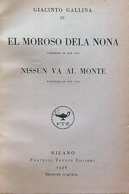 El moros dela nona - Nissun va al monte