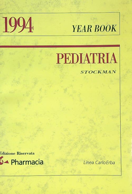 Year book Pediatria 1994