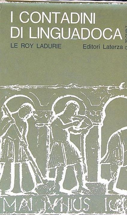 I contadini di linguadoca - Emmanuel Le Roy Ladurie - copertina