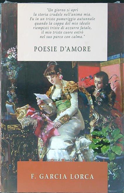 Poesie d'amore - F. Garcia Lorca - copertina