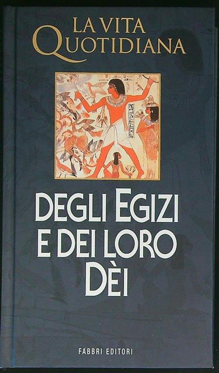 Degli Egizi e dei loro Dei - copertina