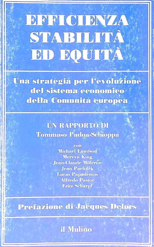 Efficienza, stabilità ed equità