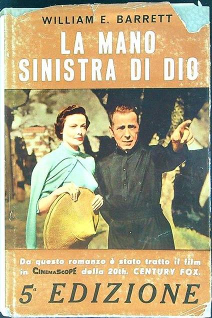 La  mano sinistra di Dio - William E. Barrett - copertina
