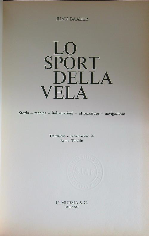 Lo  sport della vela