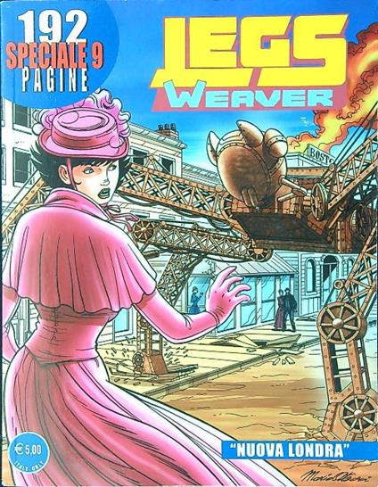 Legs Weaver n. 9: nuova Londra - copertina