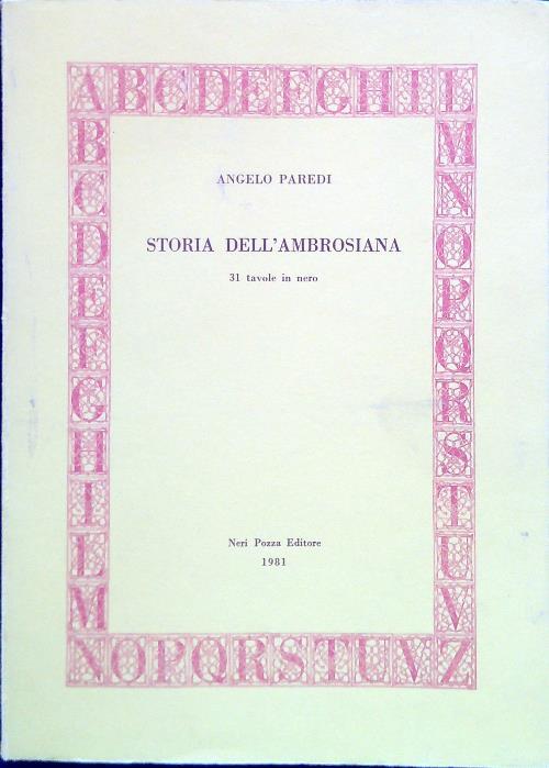 Storia dell'ambrosiana