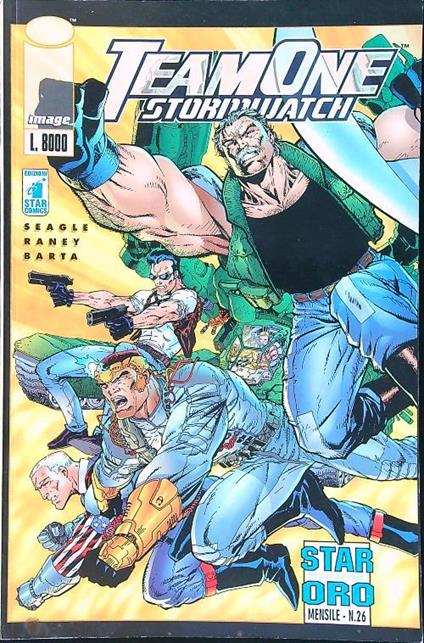 Team 1 - WildC.A.T.s - copertina