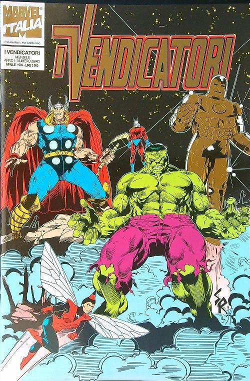 I Vendicatori da n. 0 a n. 7 - copertina