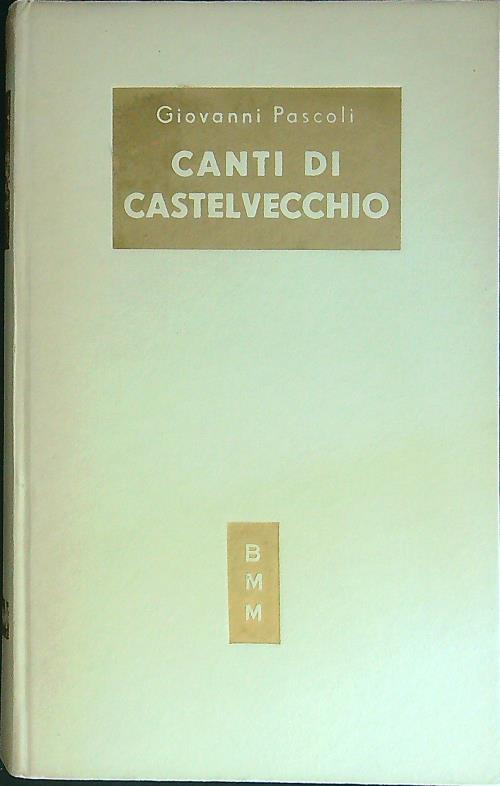 Canti di Castelvecchio