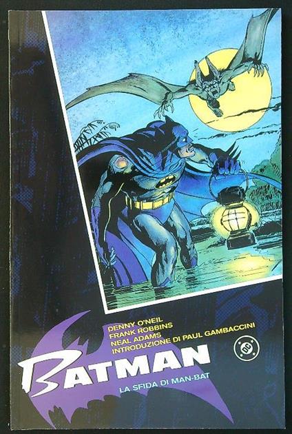 Batman: la sfida di Man-Bat - copertina