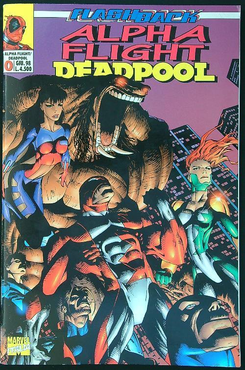 Alpha Flight/Deadpool n. 0 - copertina