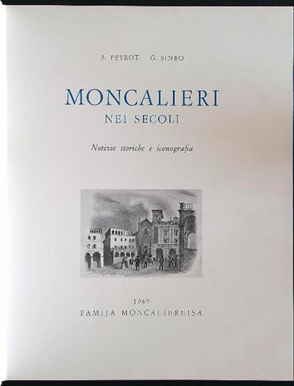 Moncalieri nei secoli - Peyrot - copertina