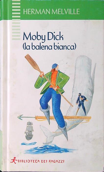 Moby Dick (la balena bianca) - Herman Melville - copertina